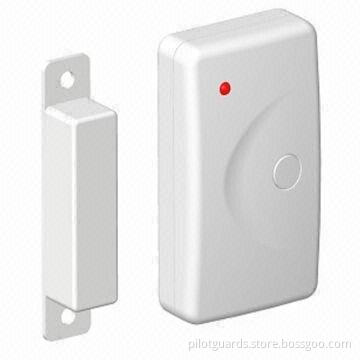 Wireless Door/Window Sensor, 315/433MHz, Anti-tamper Function, Emergency Switch, CE Certified, RoHS